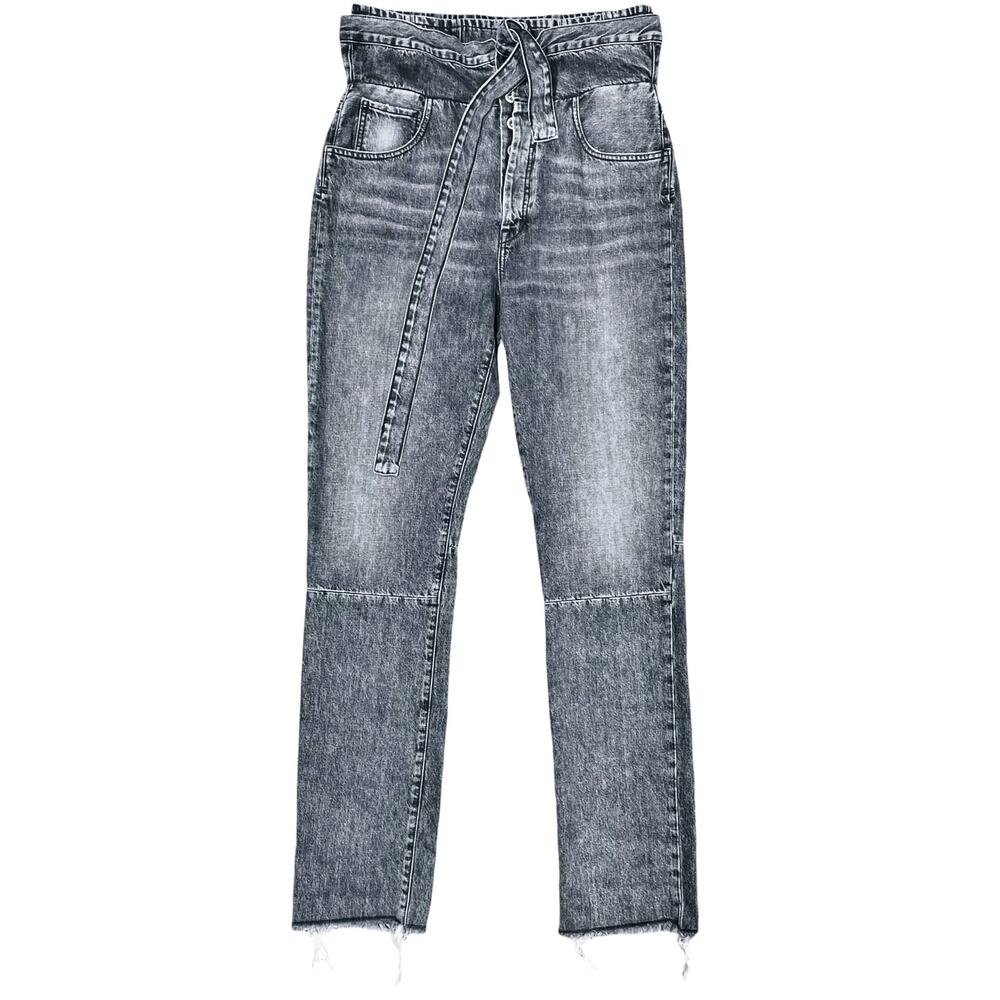Ben Taverniti Unravel Project Corseted High-Rise Skinny Jeans 100% Cotton Sz 31